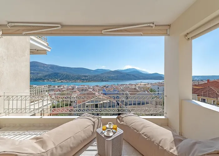 아파트 Alexandra's Cozy Sea View 아르고스톨리온